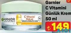 GARNİER C VİTAMİNİ GÜNLÜK KREM 50 ML